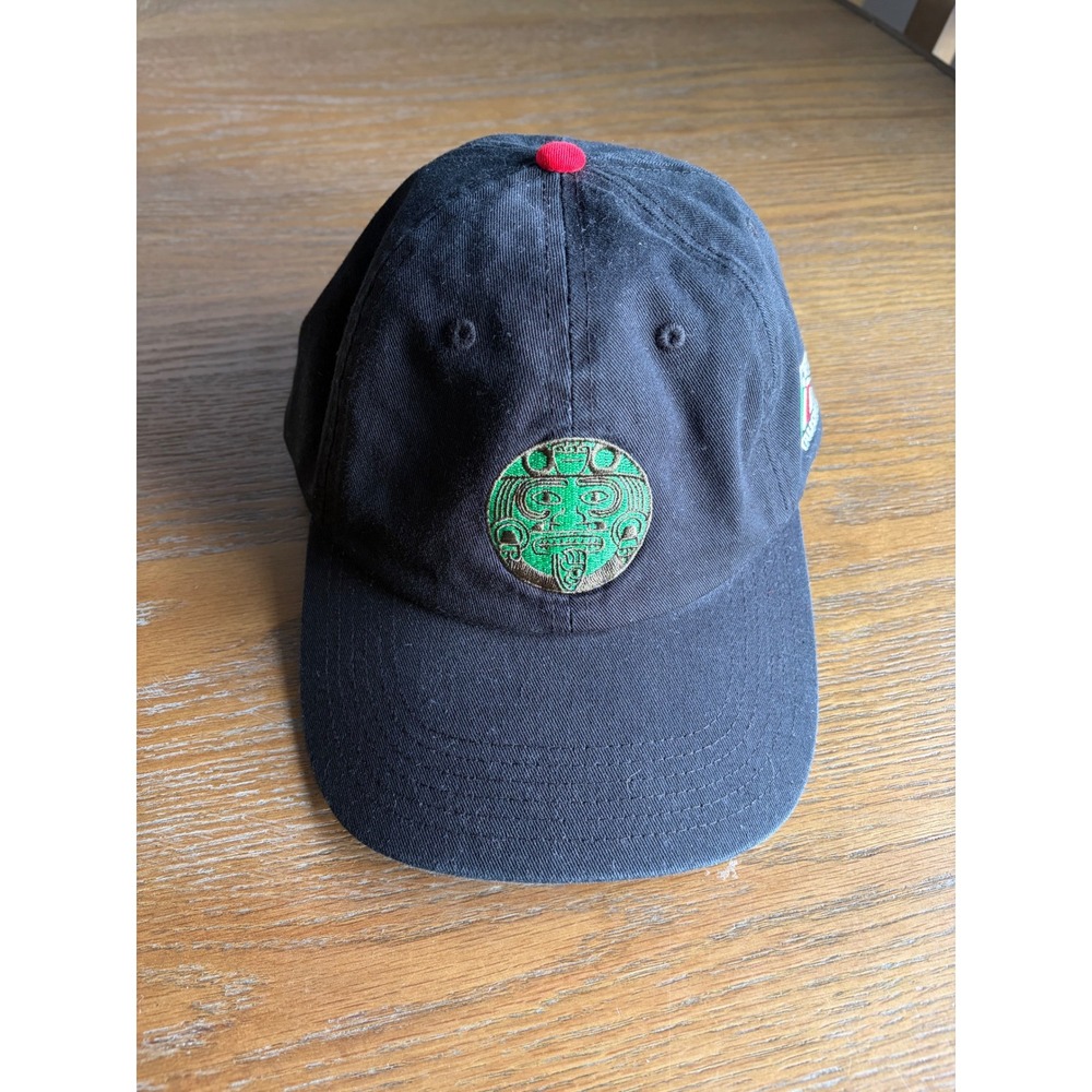 Talisman x Target Mens Black Cotton Aztec Sun Graphic Soccer Dad Hat Cap